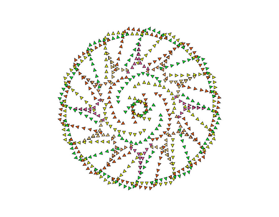 Kaleidoscope-style pattern example two